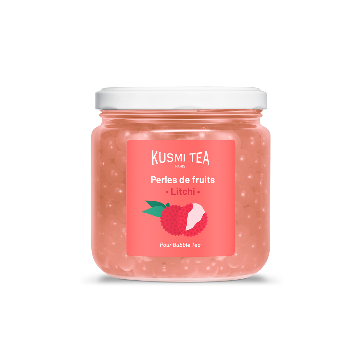 Vruchtenparels Lychee . Groot formaat