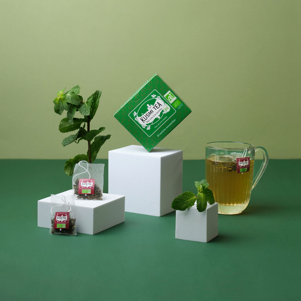 Thé vert à la menthe