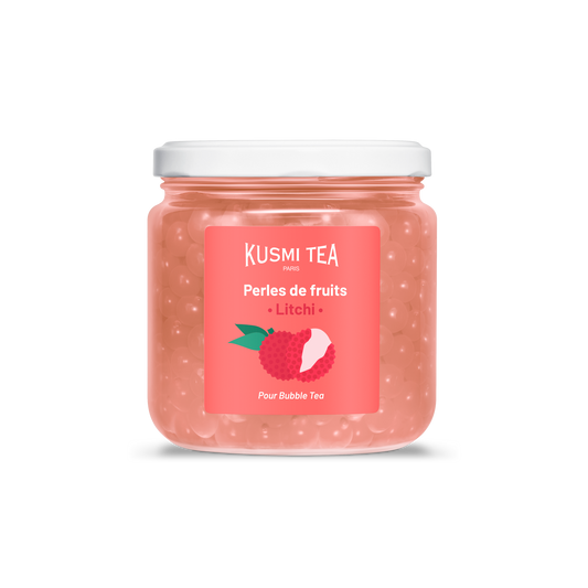 Lychee fruit pearls . Large size