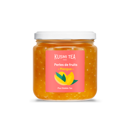 Mango fruit pearls . Large size