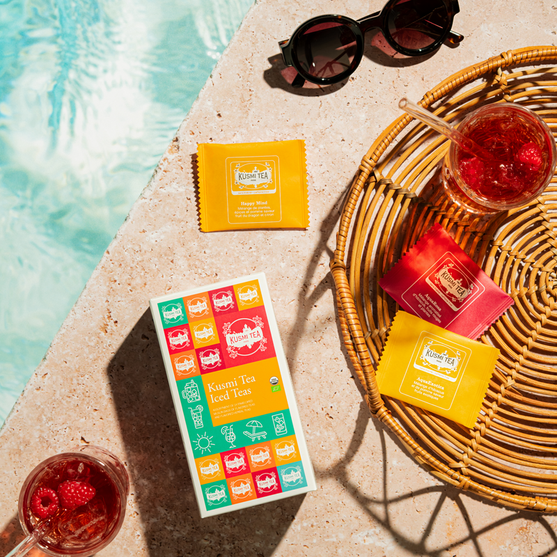Geschenkdoos Biologische IJstheeën van Kusmi Tea