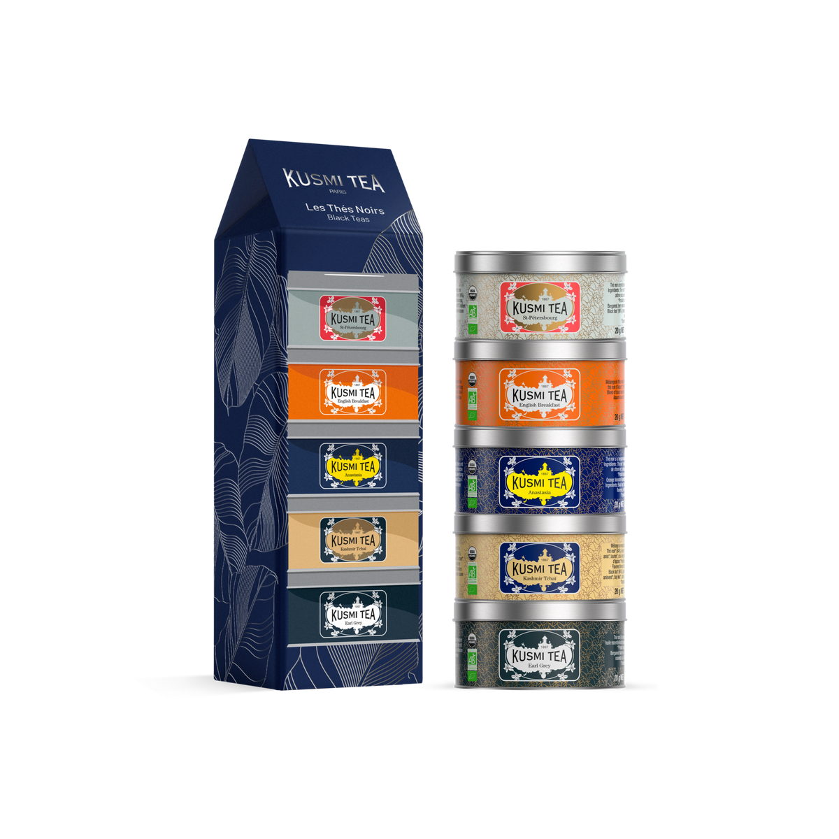 Coffret Les Thés Noirs bio